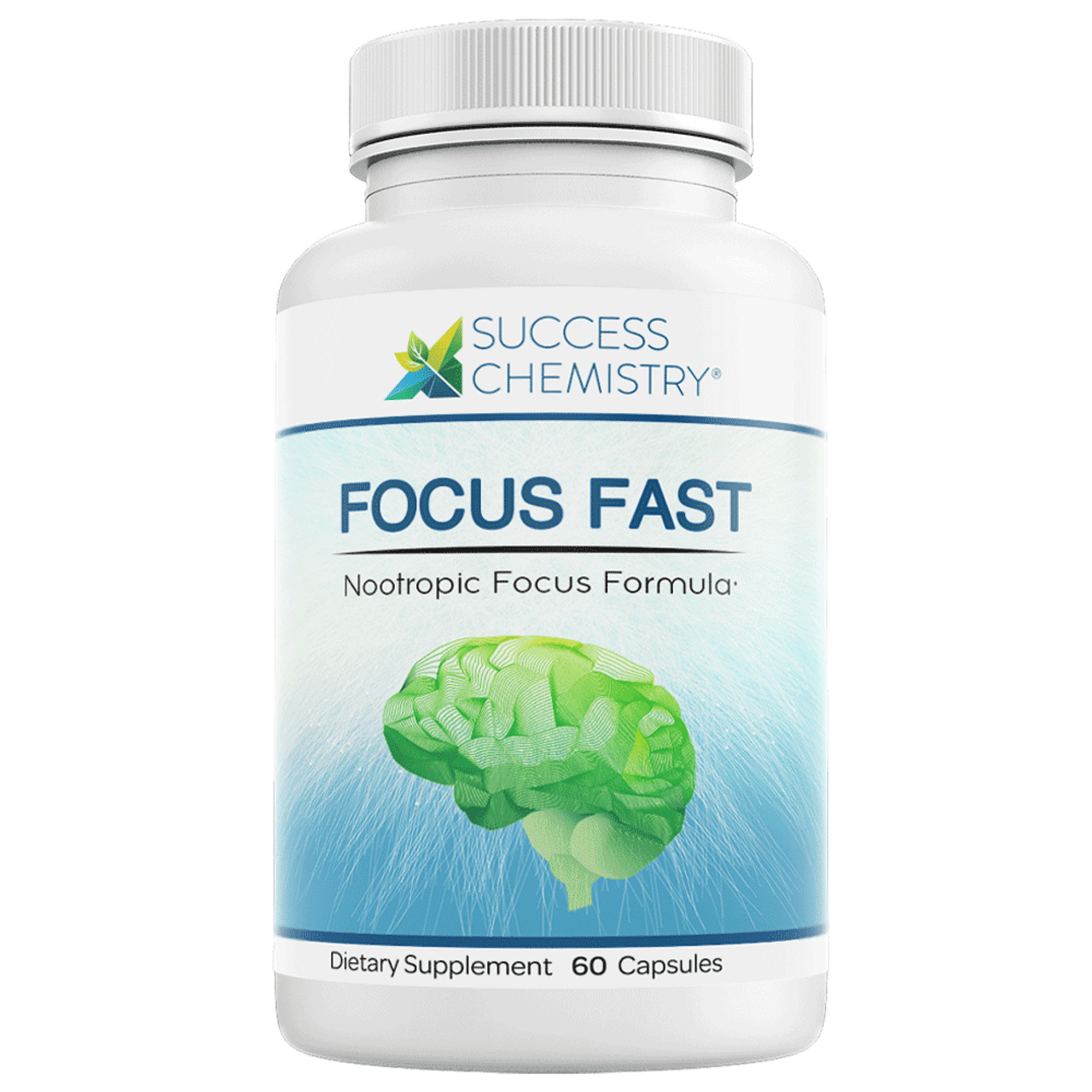Advanced Neurotropic Focus Aid Supplement - Enhance Brain Function and Clarity with DMAE, Bacopa, and GABA - 60 Capsules – image 1
