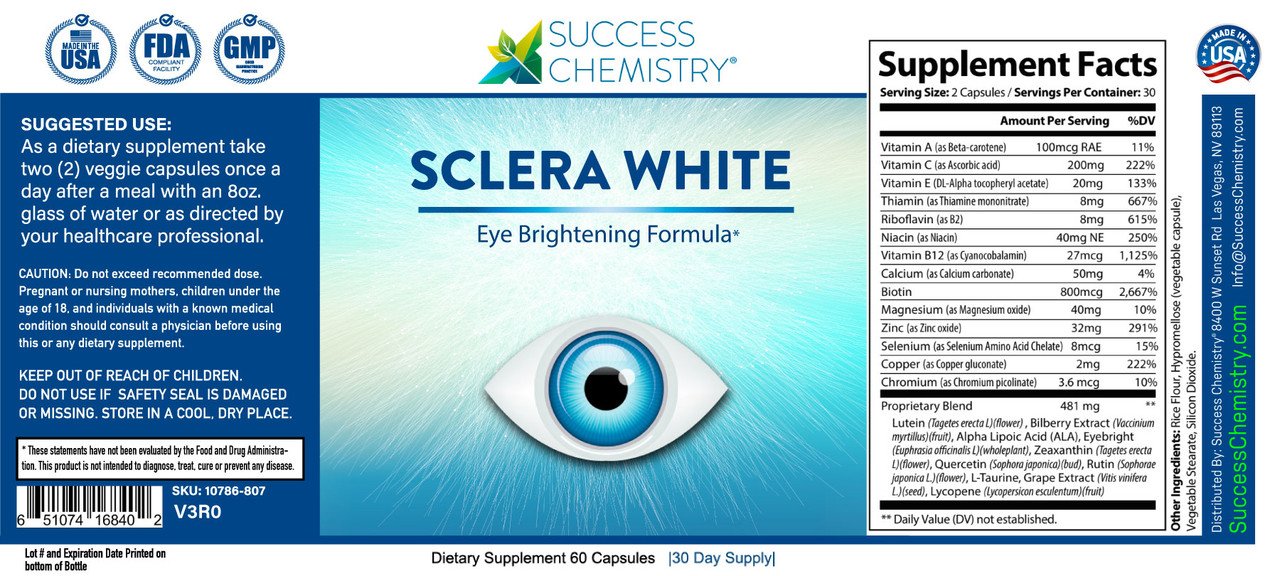 3 Bottle - BUNDLE DEAL - Sclera White | Eye-Whitening – image 3