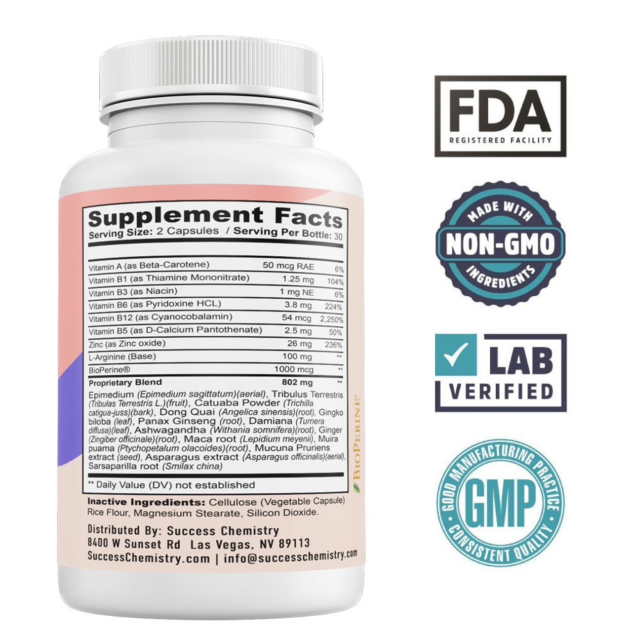 BabyBean Female Fertility Support Supplement - Natural Non-GMO Conception Aid & Reproductive Health Support for Women, Hormone Balance & Prenatal Wellness – image 2