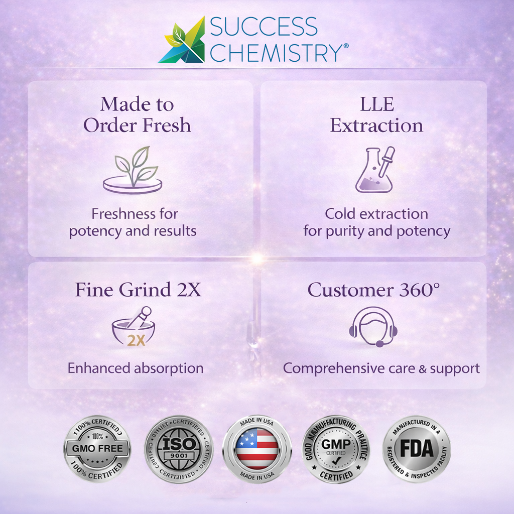 Success Chemistry Women's Balance – Female Libido & Arousal Support Supplement with L-Arginine, Maca, Ashwagandha, Ginseng & Zinc – 60 Capsules – image 10