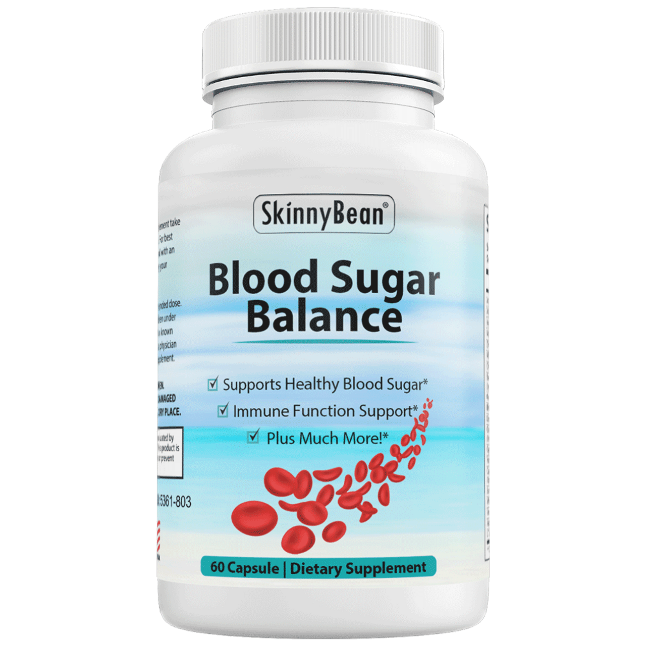 Balance Blood Sugar with Body Supplement by Success Chemistry - Support Healthy Glucose Levels and Metabolic Health with Natural Ingredients for Blood Sugar Control - 30 Day Supply - 470mg Per Serving - 60 Capsules – image 1